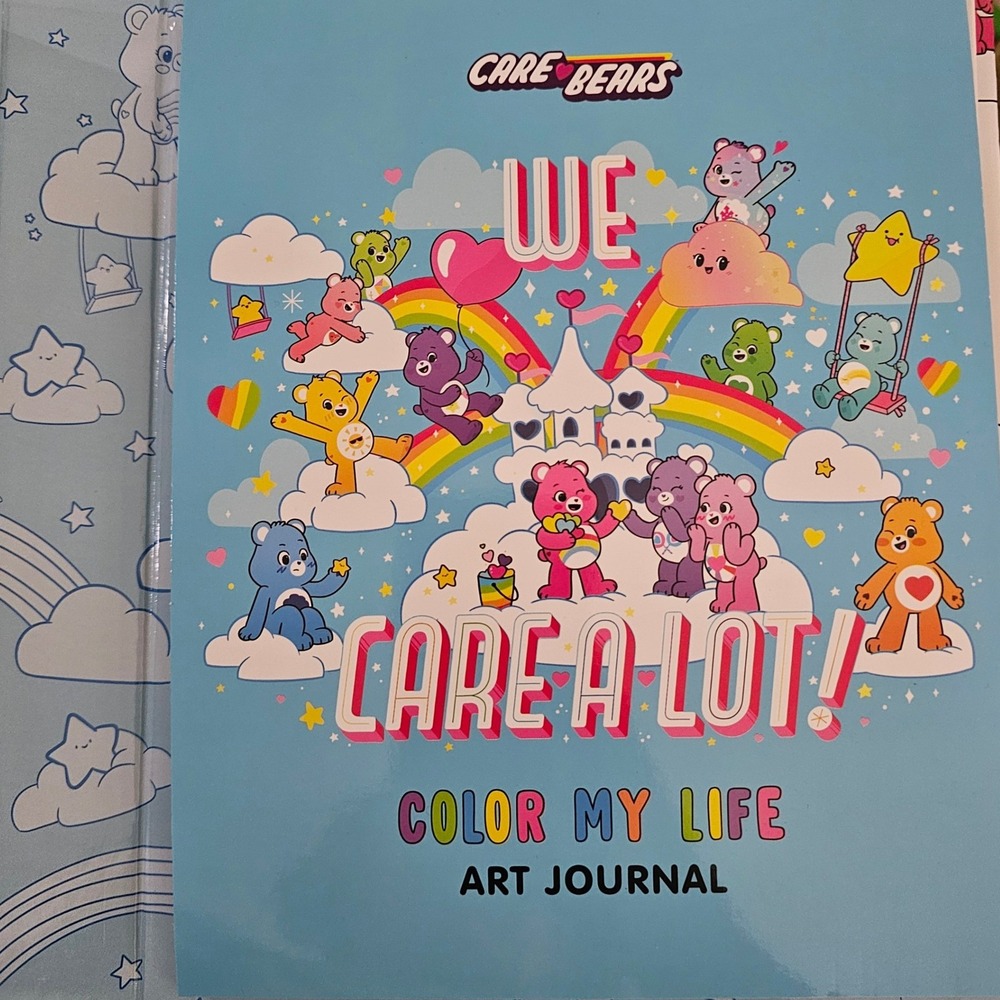 Care Bears Unlock the Magic Color‎ My Life Art Journal Set Markers Stickers NEW - Picture 4 of 6